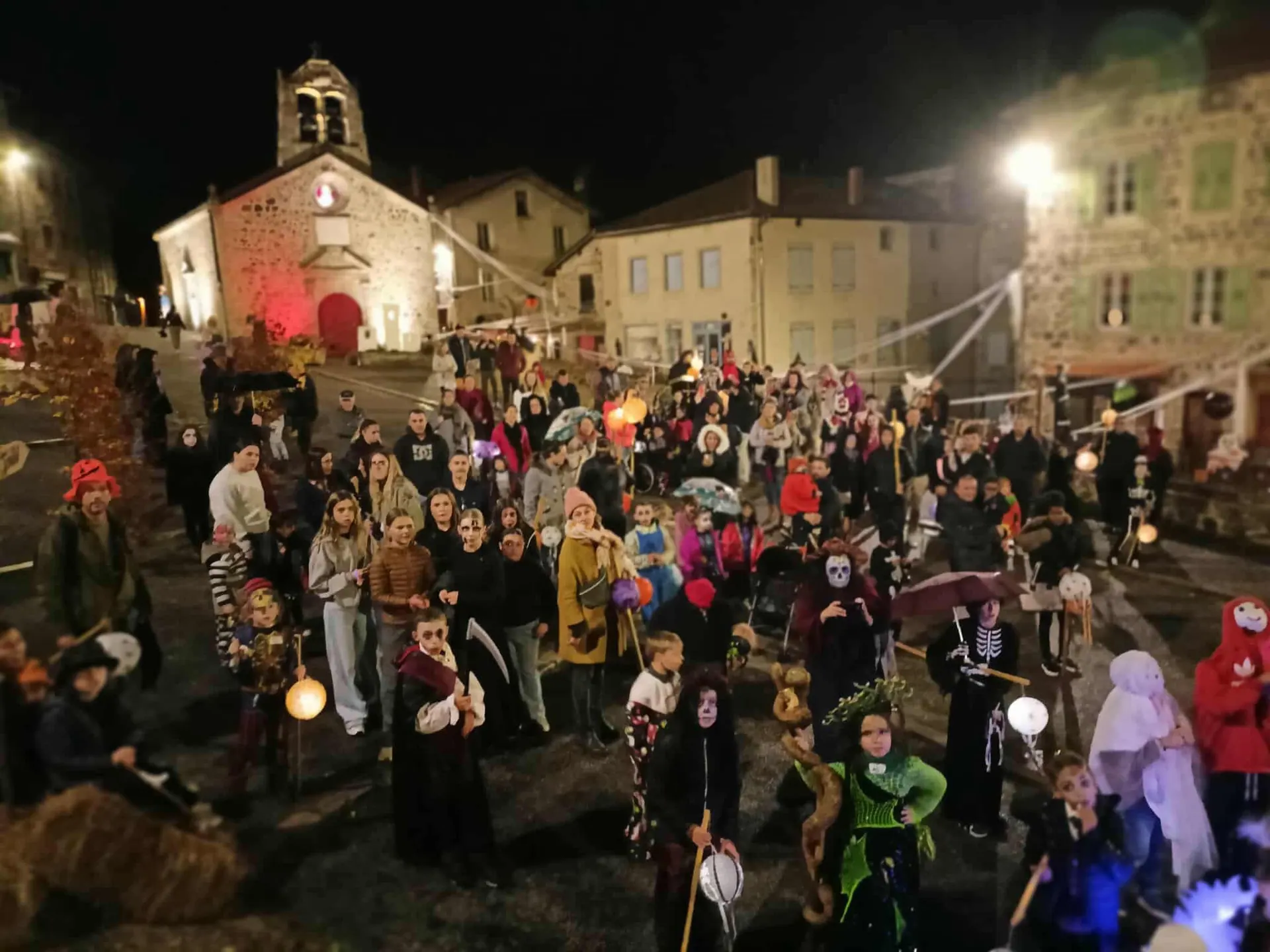 Fête d’Halloween à Allègre